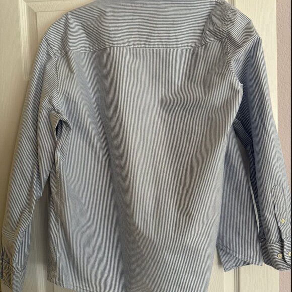 Zara Men's Large - Blue Striped Shirt - Men's Large - Picture 2 of 2